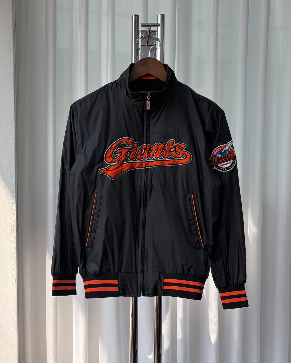 [S]롯데 자이언츠 춘추용 베이스볼 바람막이 자켓 상품이미지2