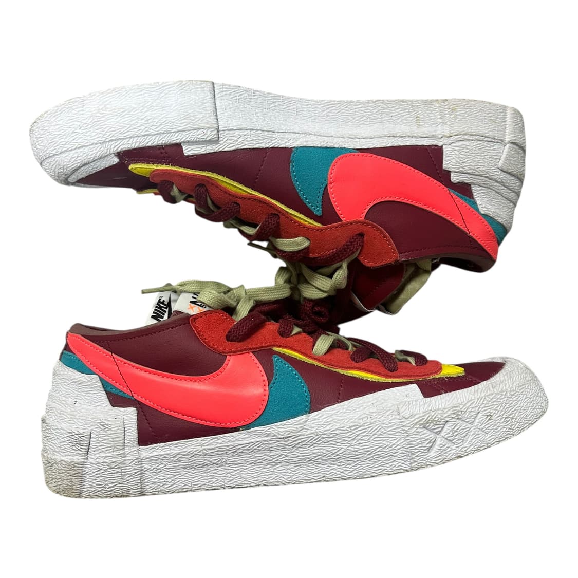 ✨ (바배) 나이키 x 사카이 블레이저 로우 팀 레드 285 상품이미지3