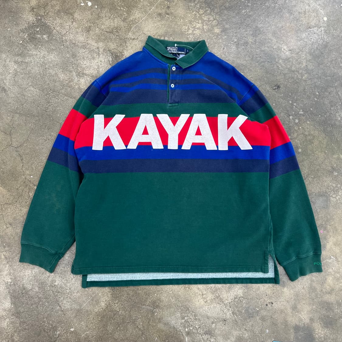 빈티지 90년대 빈티지 폴로 KAYAK  상품이미지1