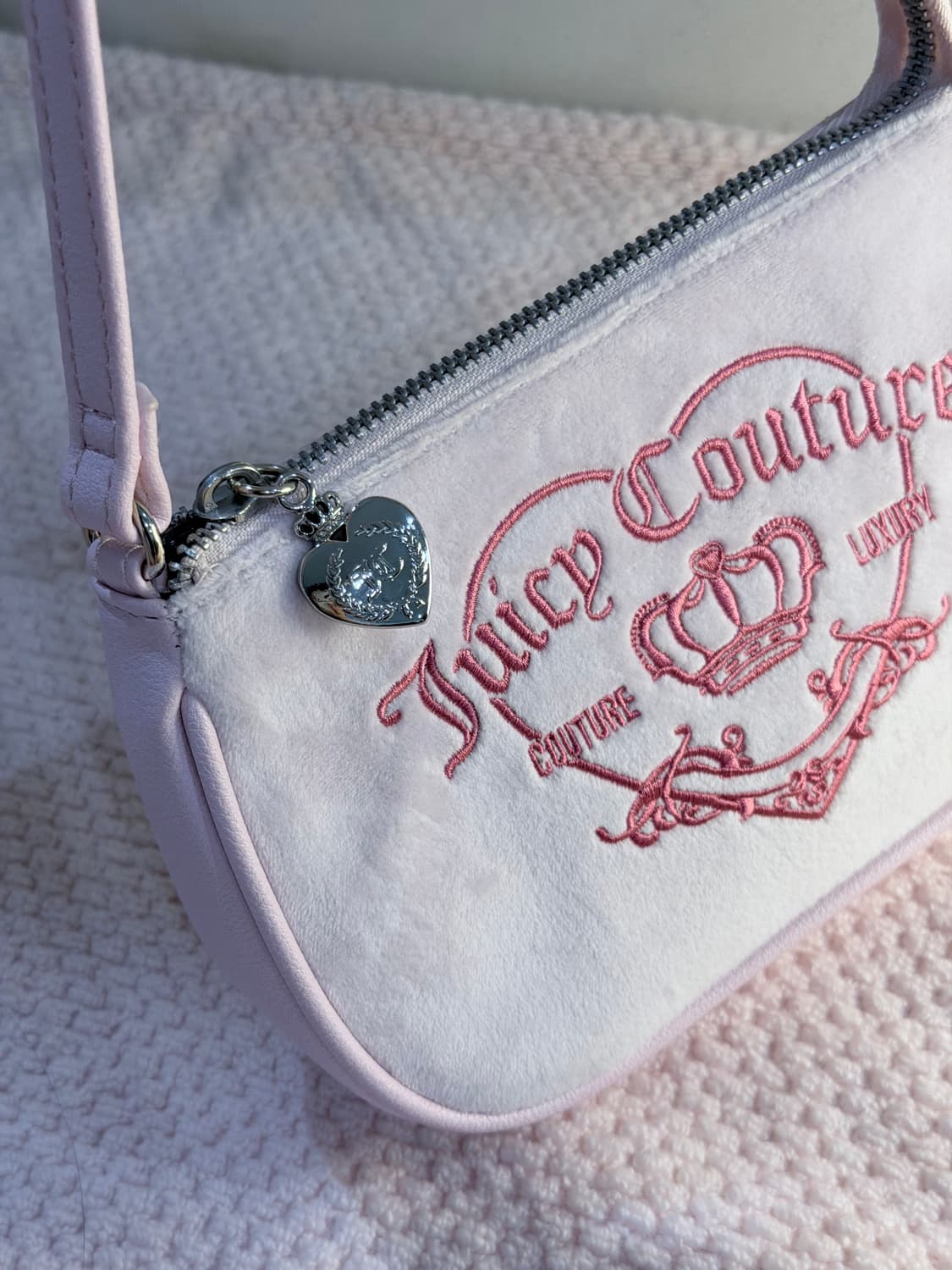 쥬시꾸뛰르 크라운하트 미니백 갸루 핀터깔 베메클 y2k 상품이미지4