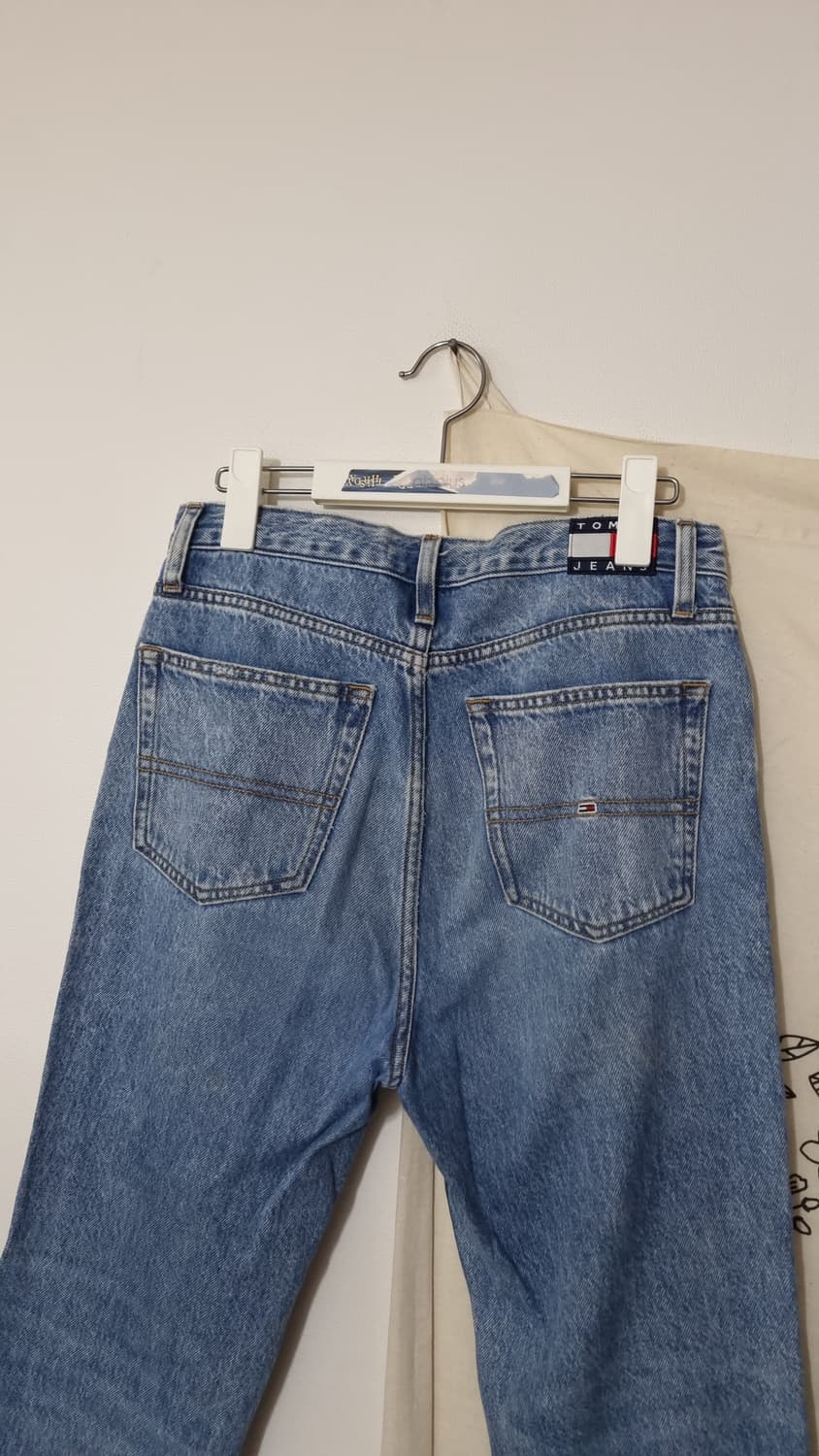 TOMMY JEANS 하이라이즈 세미부츠컷 데님 팬츠 상품이미지7