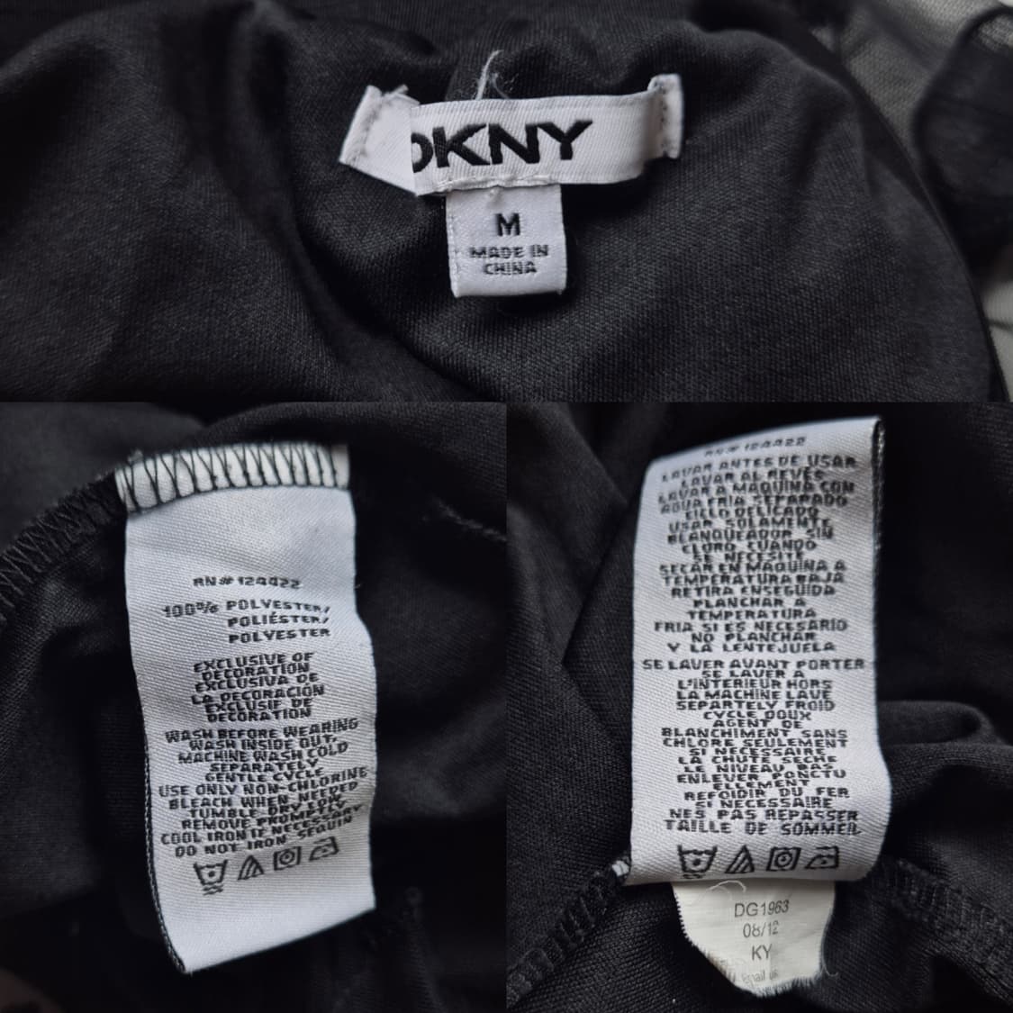 [M] DKNY 스팽글 매쉬 스커트 상품이미지8