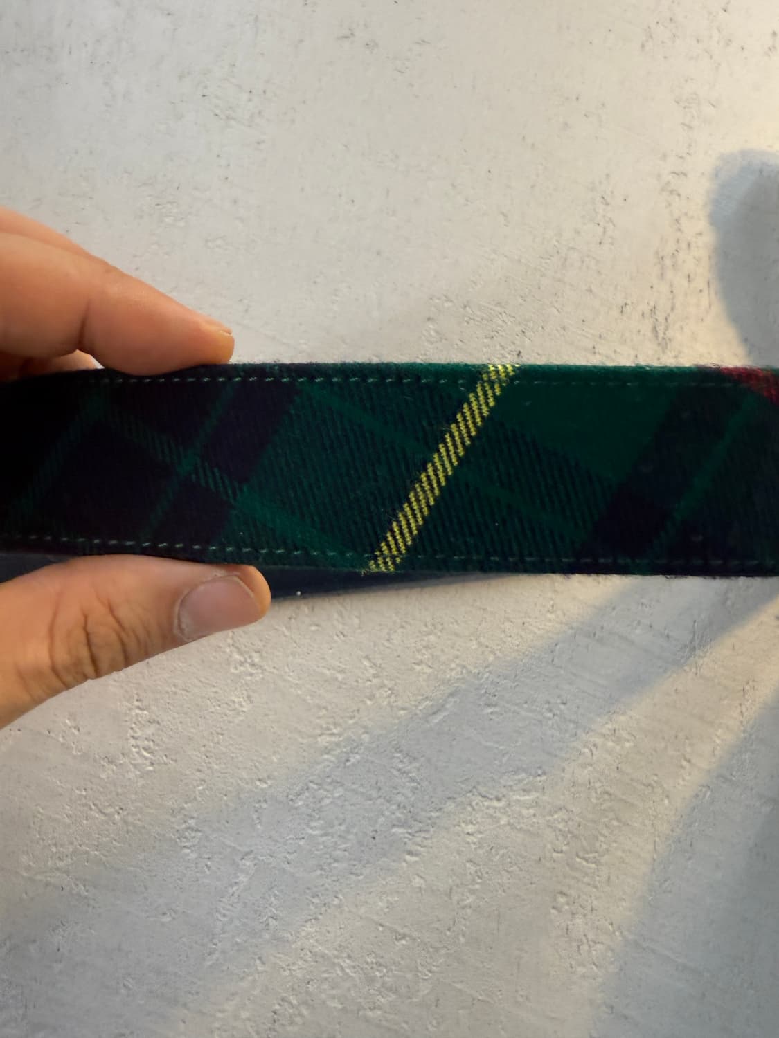 폴로 랄프로렌 블랙와치 체크 벨트 상품이미지3