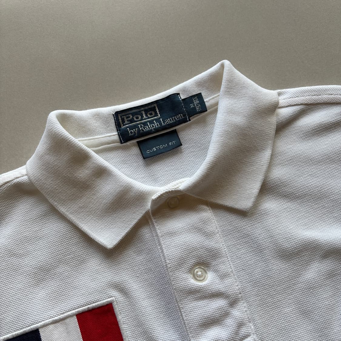[M]폴로 랄프로렌 빅포니 프랑스 화이트 PK 롱슬리브 상품이미지9