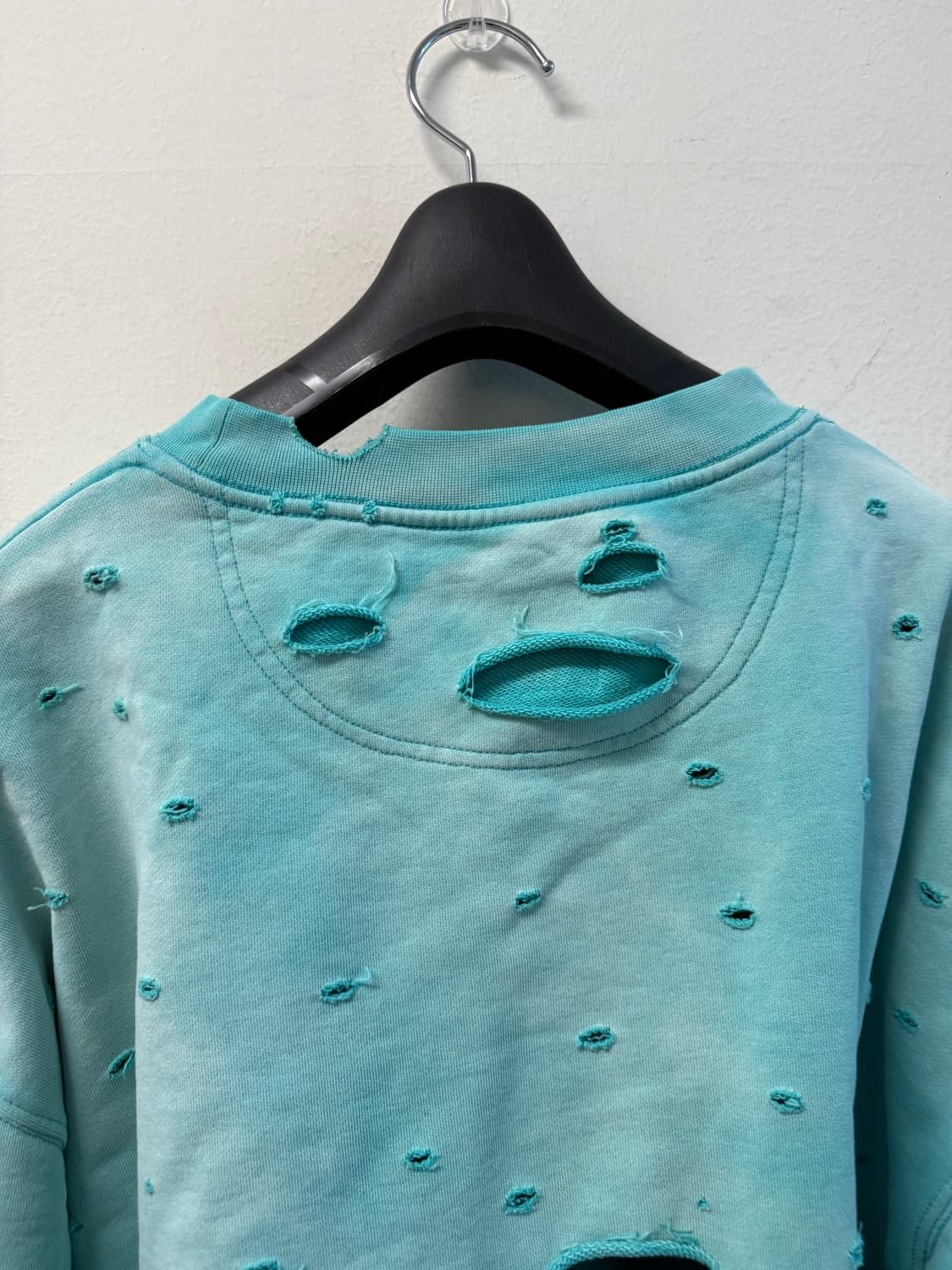(Vintage fading) distressed mint shirts 상품이미지8