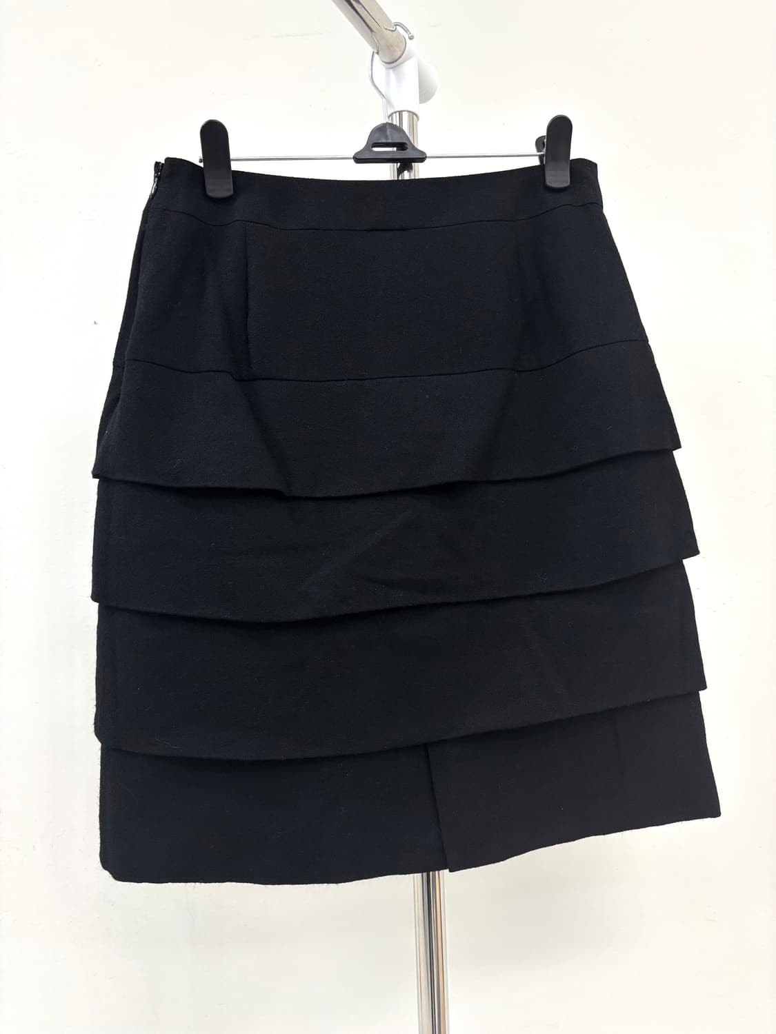 빈티지 블랙 울 스커트 상품이미지6