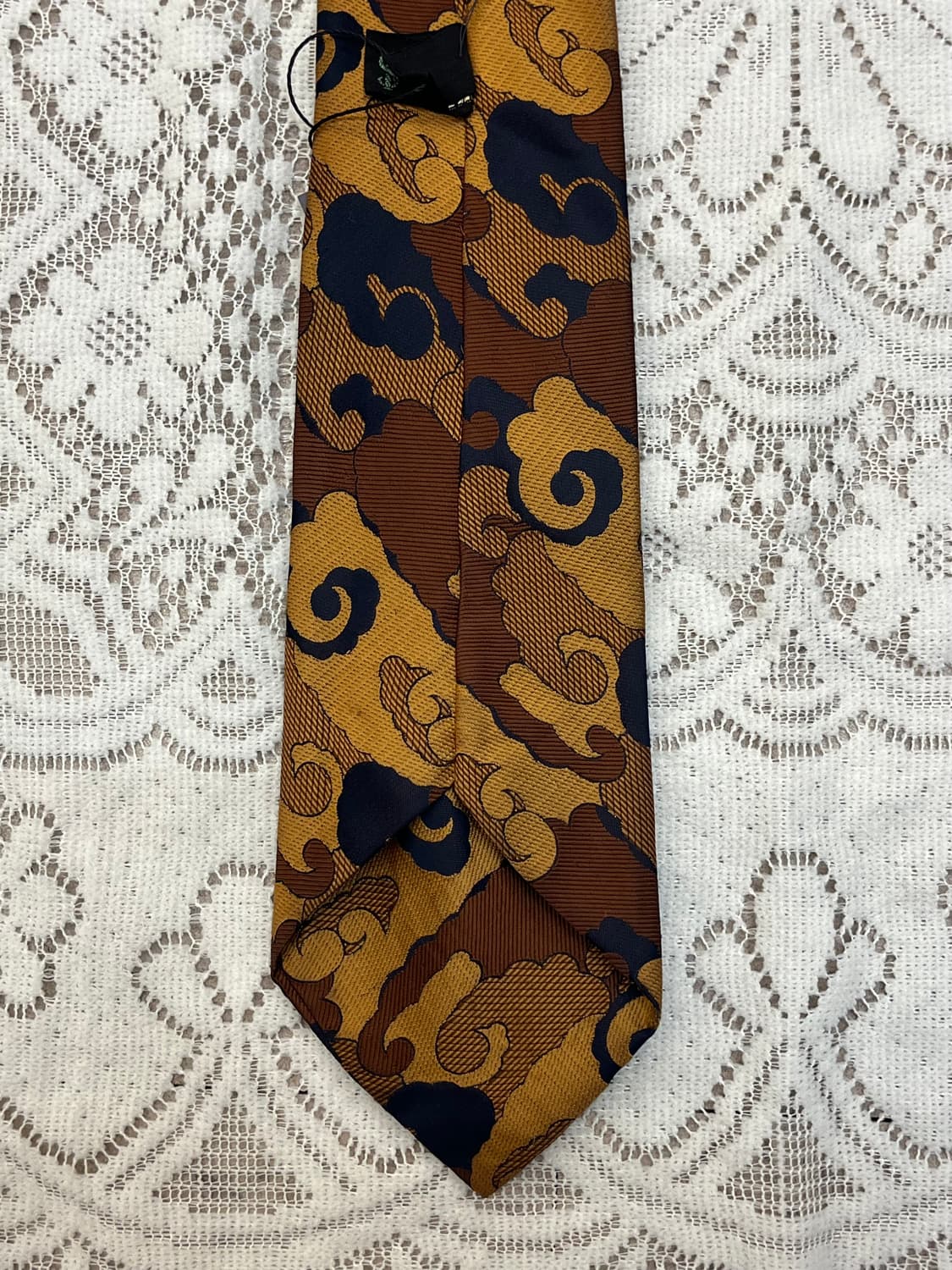 입생로랑 패턴 넥타이 브라운 #csz3130 상품이미지7