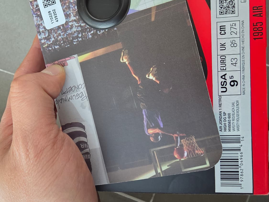 조던1 유니온 시카고 275 사이즈 상품이미지8