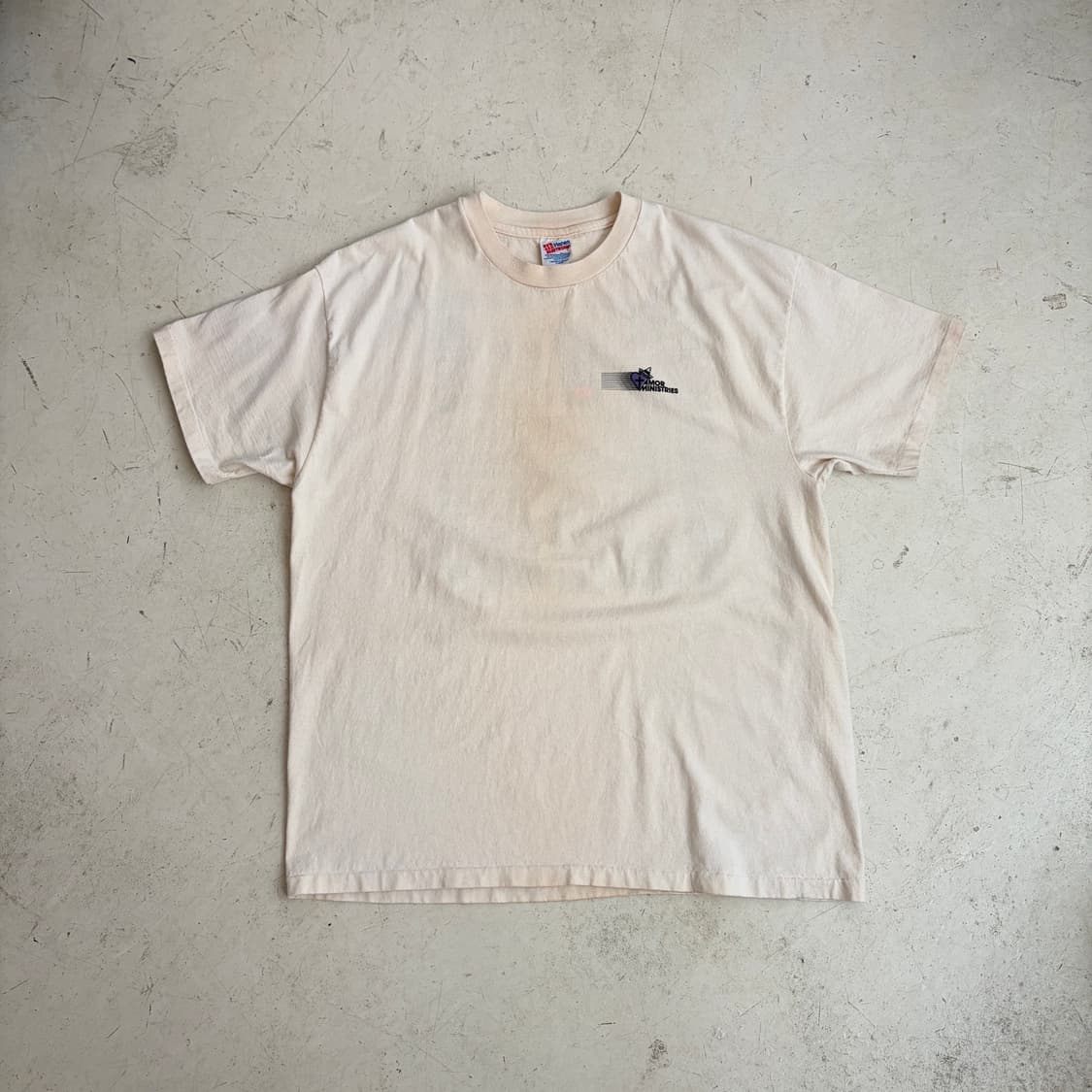 90s USA Whirlwind Tour 빈티지 싱글스티치 반팔티 XL 상품이미지2