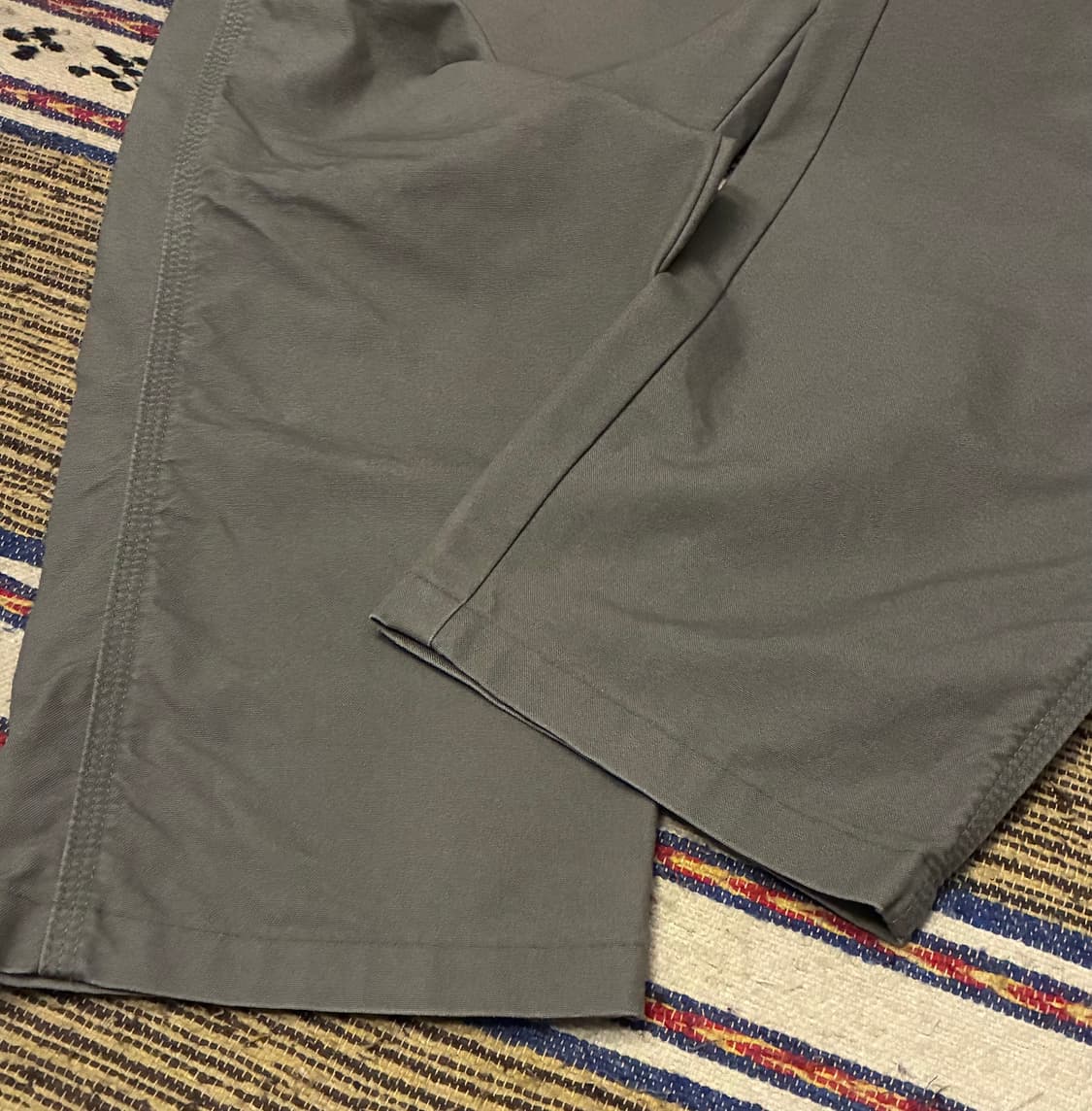 (33~34)칼하트 덩가리 빈티지 싱글니 카펜더 워크팬츠 그레이 상품이미지4