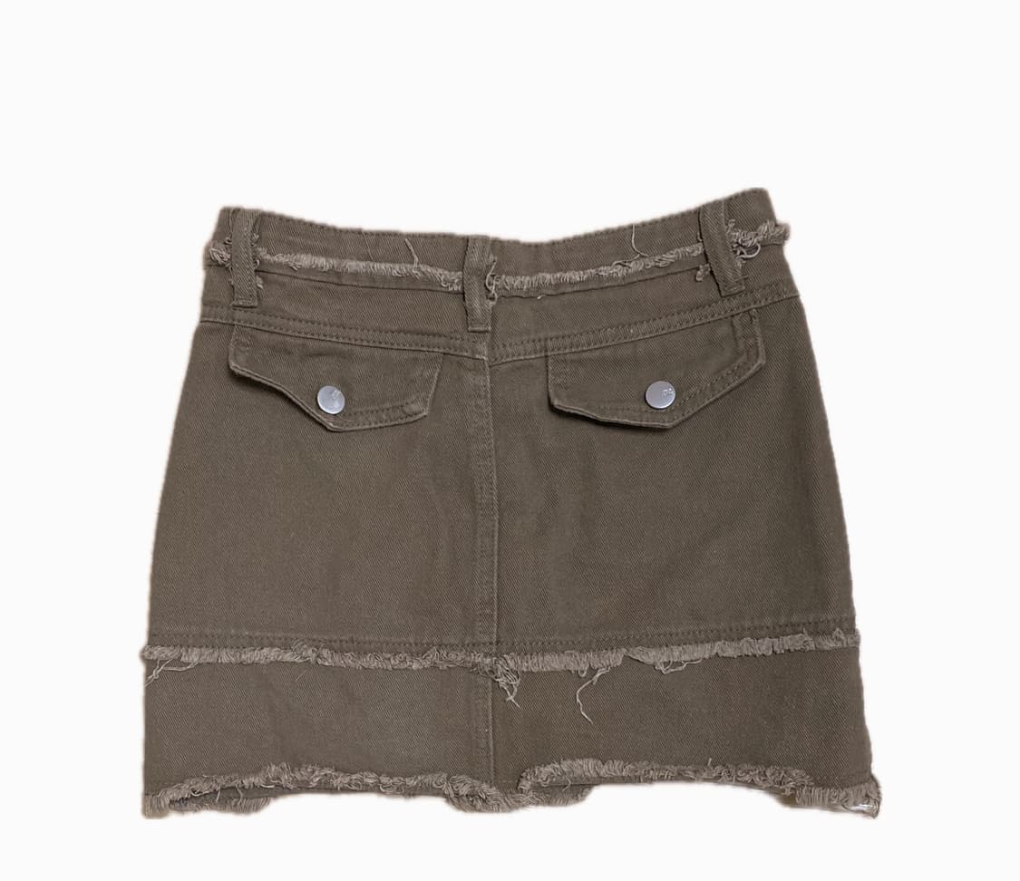 러프 미니 스커트 상품이미지2