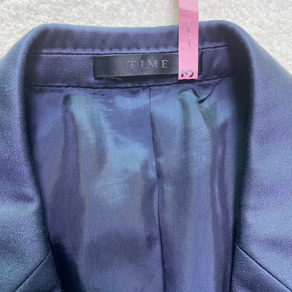 TIME 타임 싱글 자켓 모100% (46) 상품이미지3