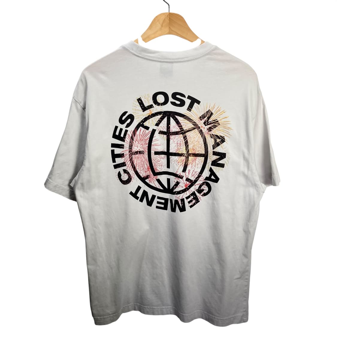 LMC 화이트 프린팅 반팔 상품이미지4