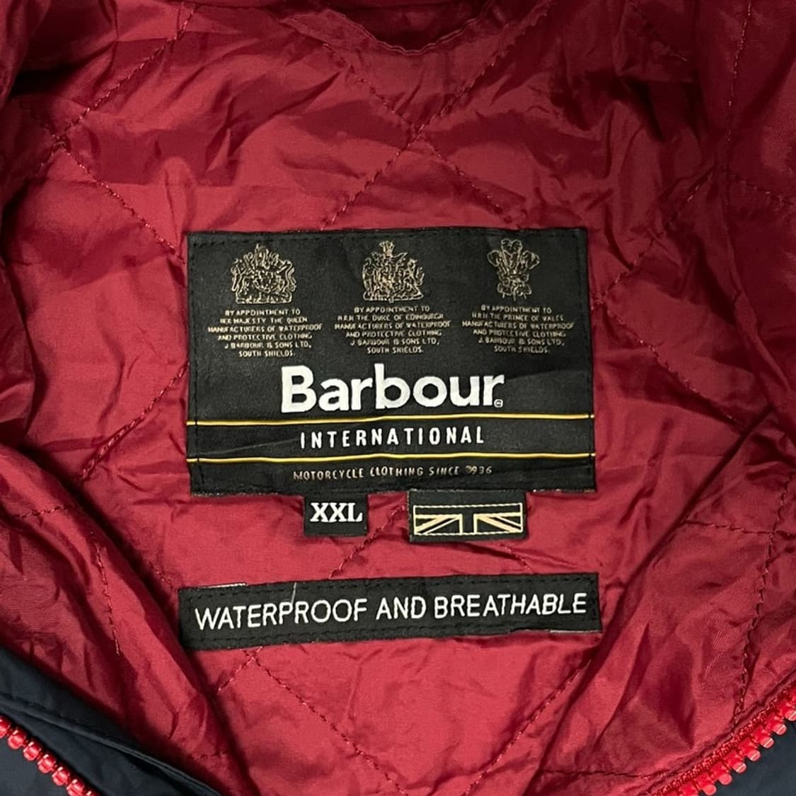 바버 나일론 후드 자켓 v0451 상품이미지6