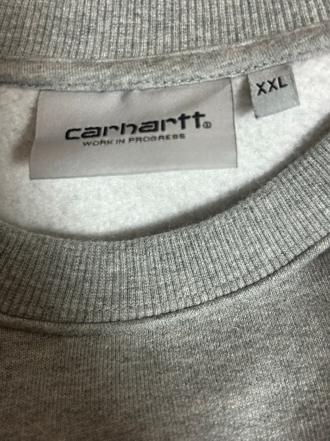 [2XL] 칼하트 WIP X IAB 콜라보 스웨트셔츠 그레이 상품이미지5