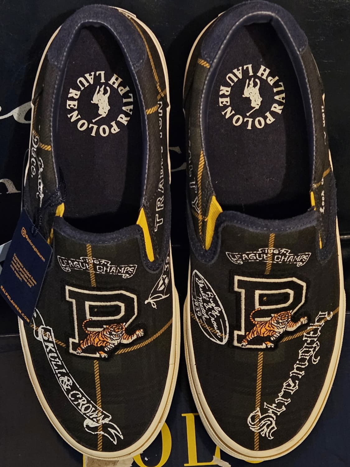 폴로랄프로렌 톰슨III 슬립온 스니커즈 ( 265 MM ) / 10028 상품이미지7