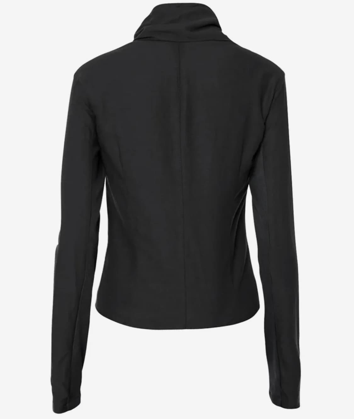 플레어업 Asymmetrical Biker Jacket 블랙 1사이즈 상품이미지2