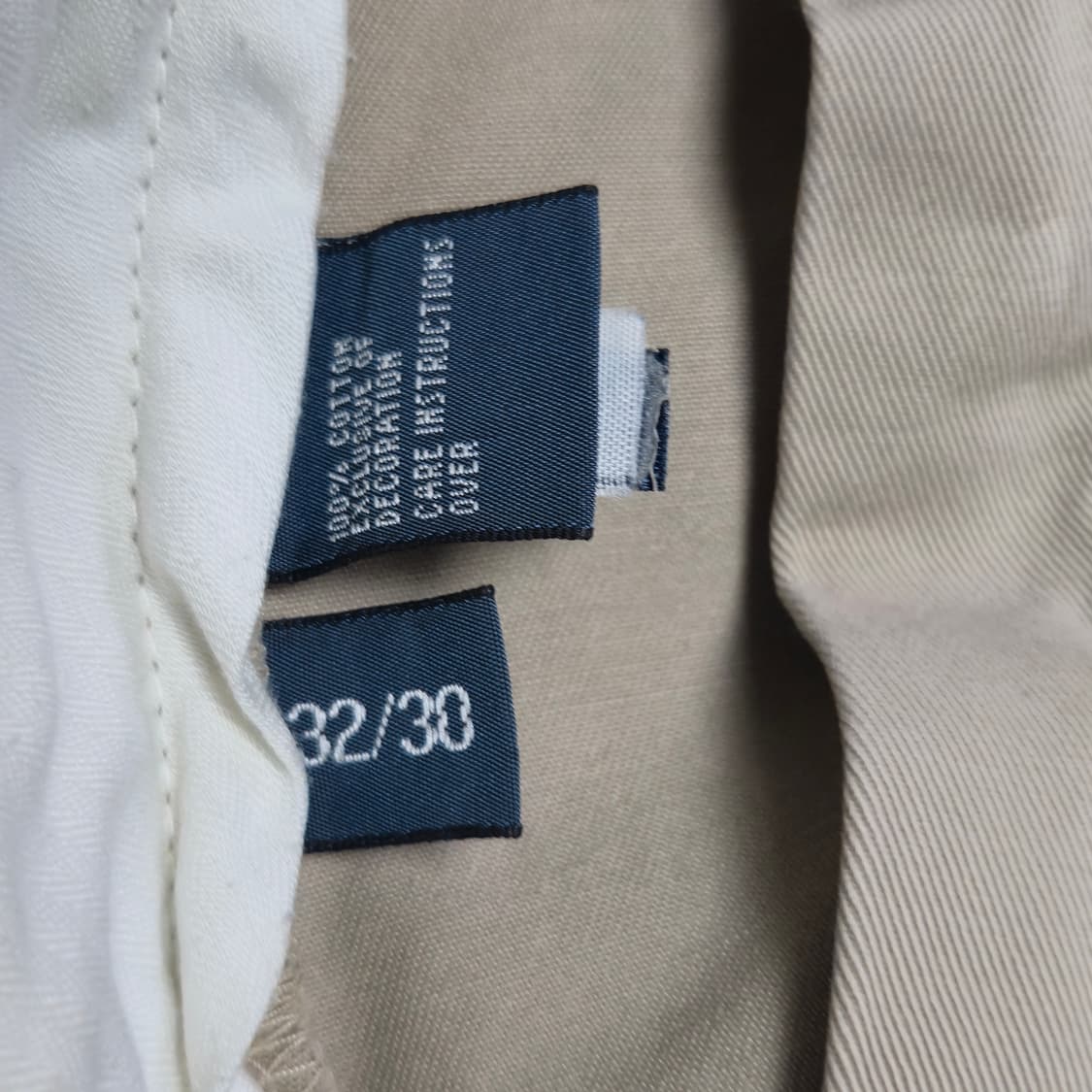 폴로 랄프로렌 투턱 코튼 치노 팬츠 32/30 상품이미지8