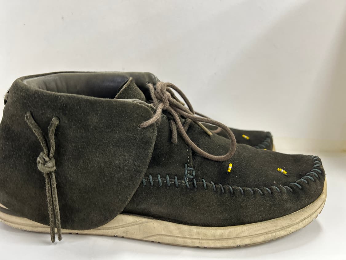 VISVIM 비즈빔 올리브 스웨이드 FBT 하프달러콘초 커스텀 9.5 상품이미지5