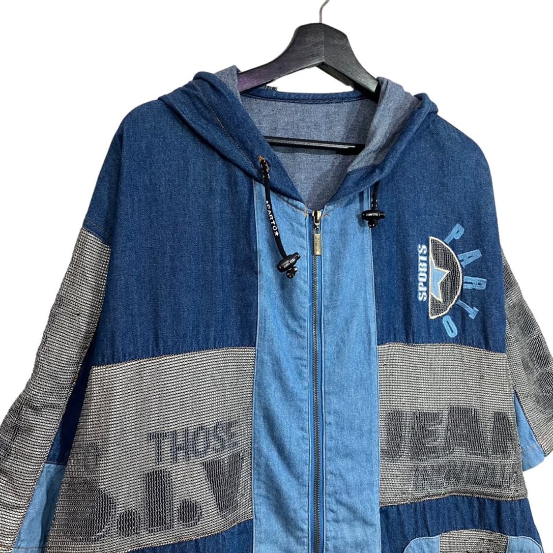 올드스쿨 힙합 데님 셋업 상품이미지5