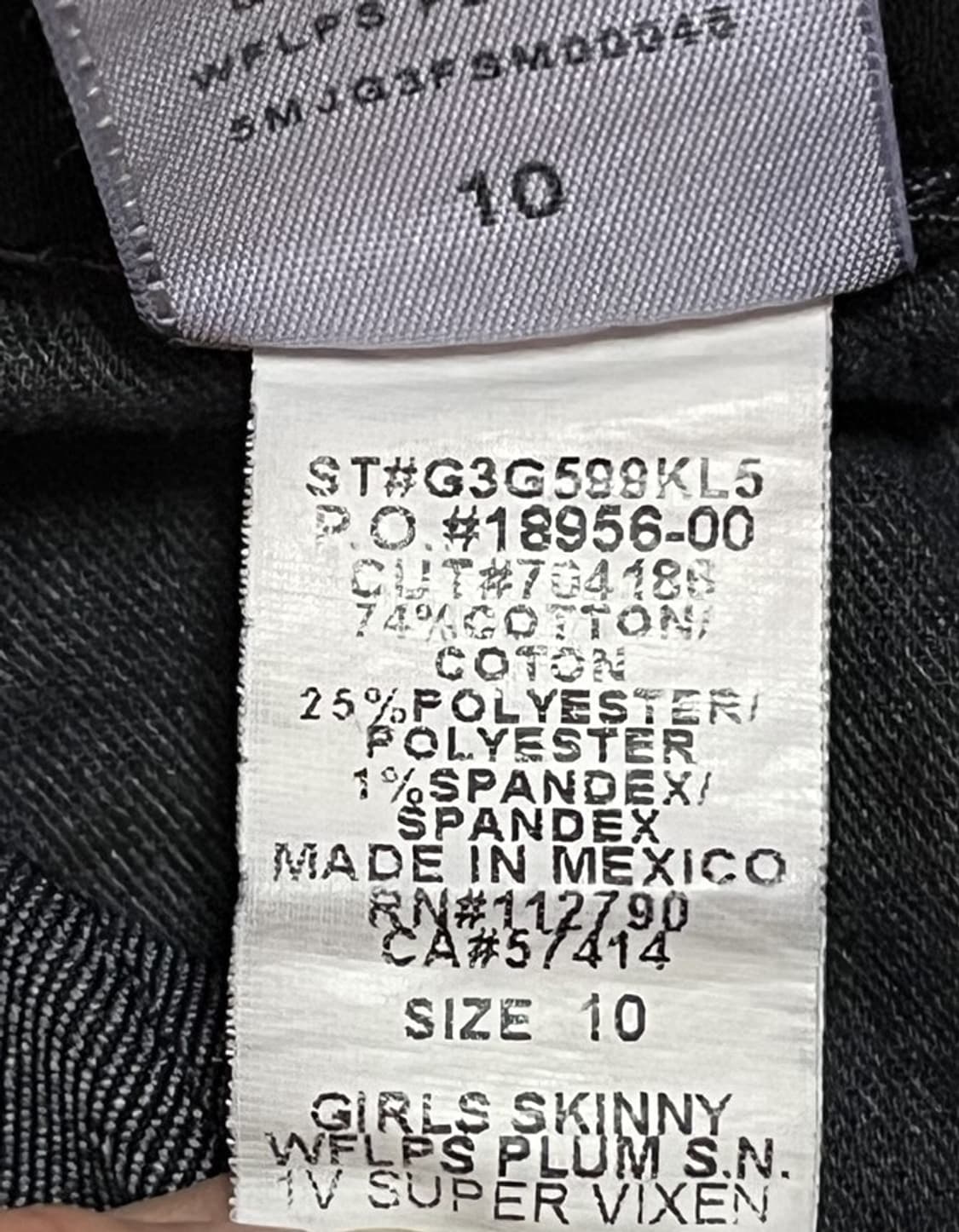 True religion black skinny pants 상품이미지4