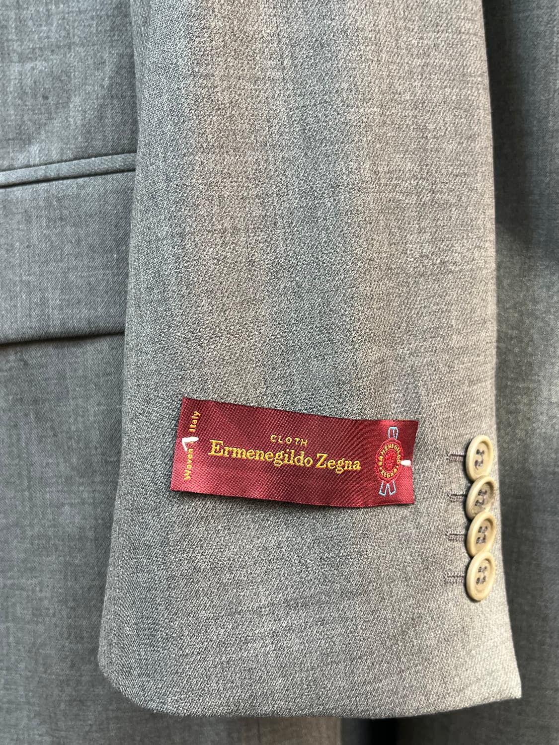 Zegna 제냐 남성 정장 셋업 EU52 상품이미지4