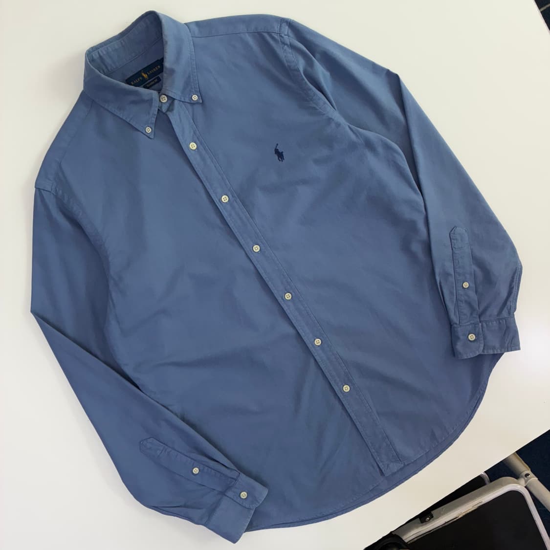 Polo 폴로 랄프로렌 현행QR 피그먼트 소라 옥스포드 셔츠 상품이미지2