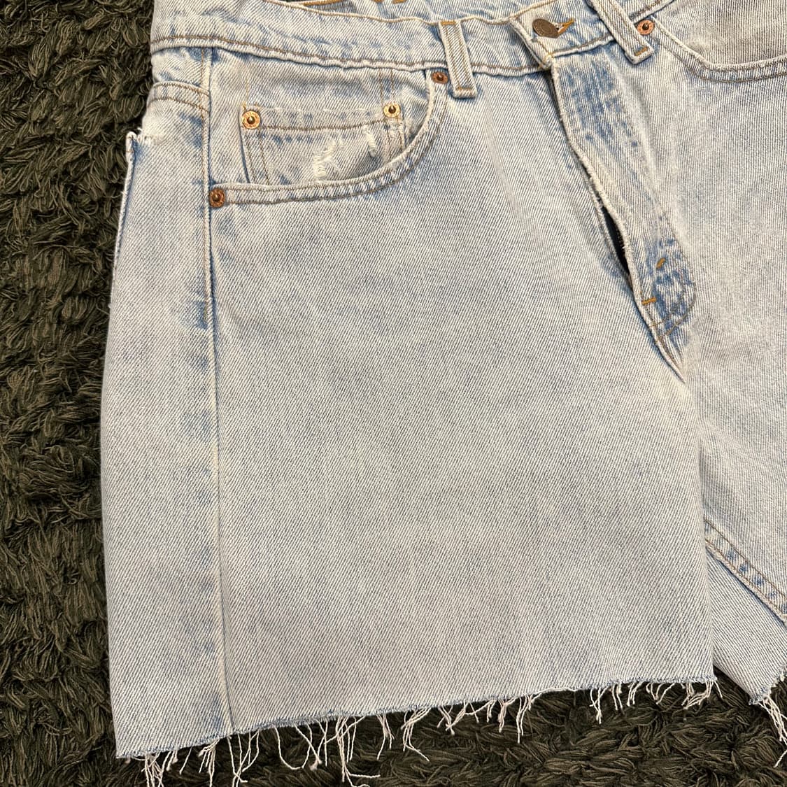 (28.5inch) 90s 리바이스 데님 쇼츠 청반바지 상품이미지7