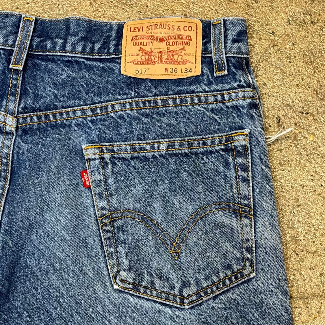 00s USA  빈티지 리바이스 517 청바지 상품이미지8