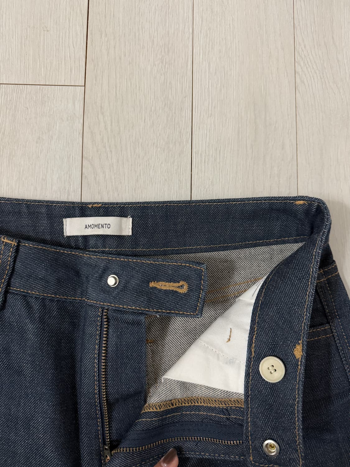 아모멘토 생지 데님 상품이미지4