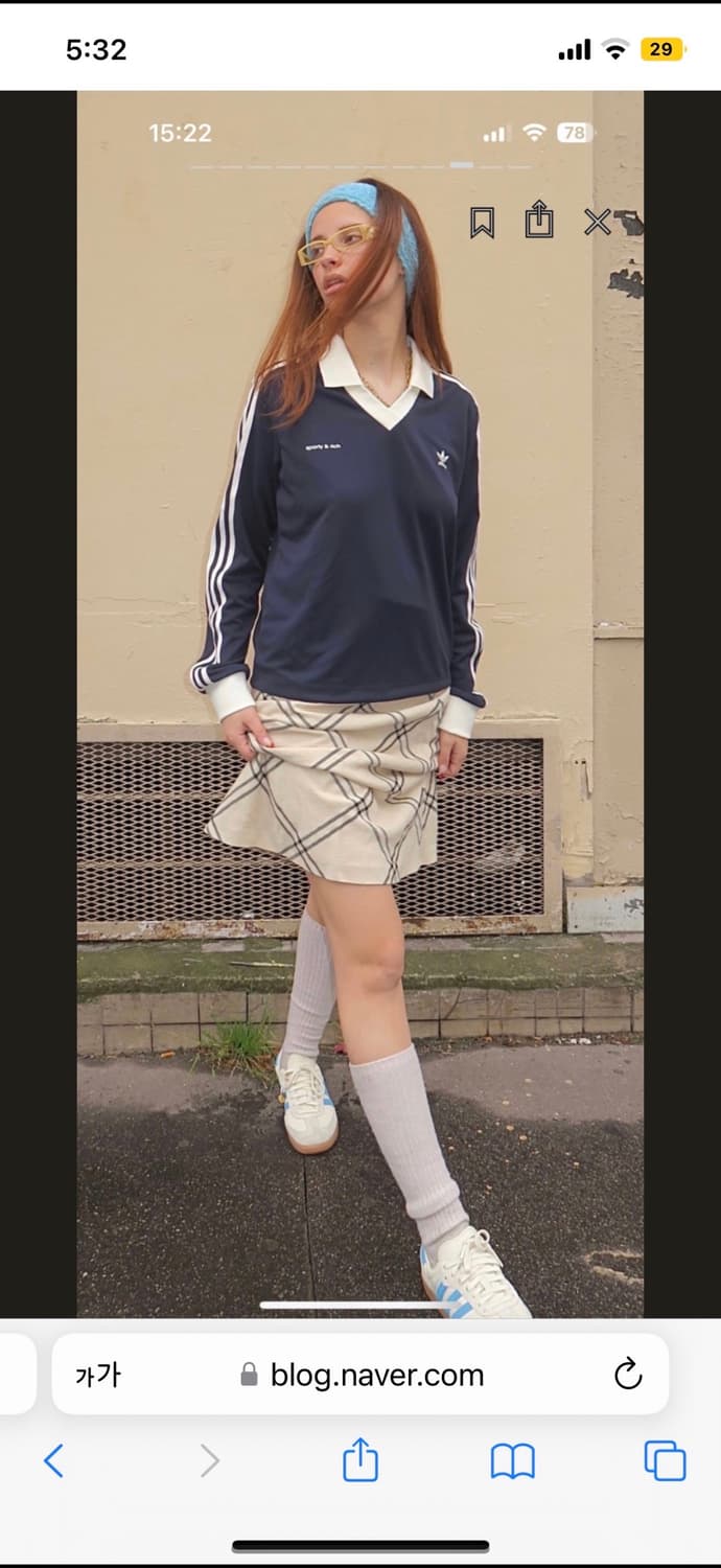 아디다스 스포티앤리치 롱슬리브 풋볼 저지 상품이미지2