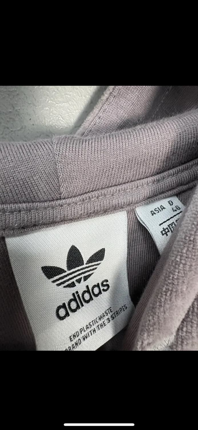 아디다스 아디브레이크 벨루어 퍼플그레이 후디 H1479 상품이미지7