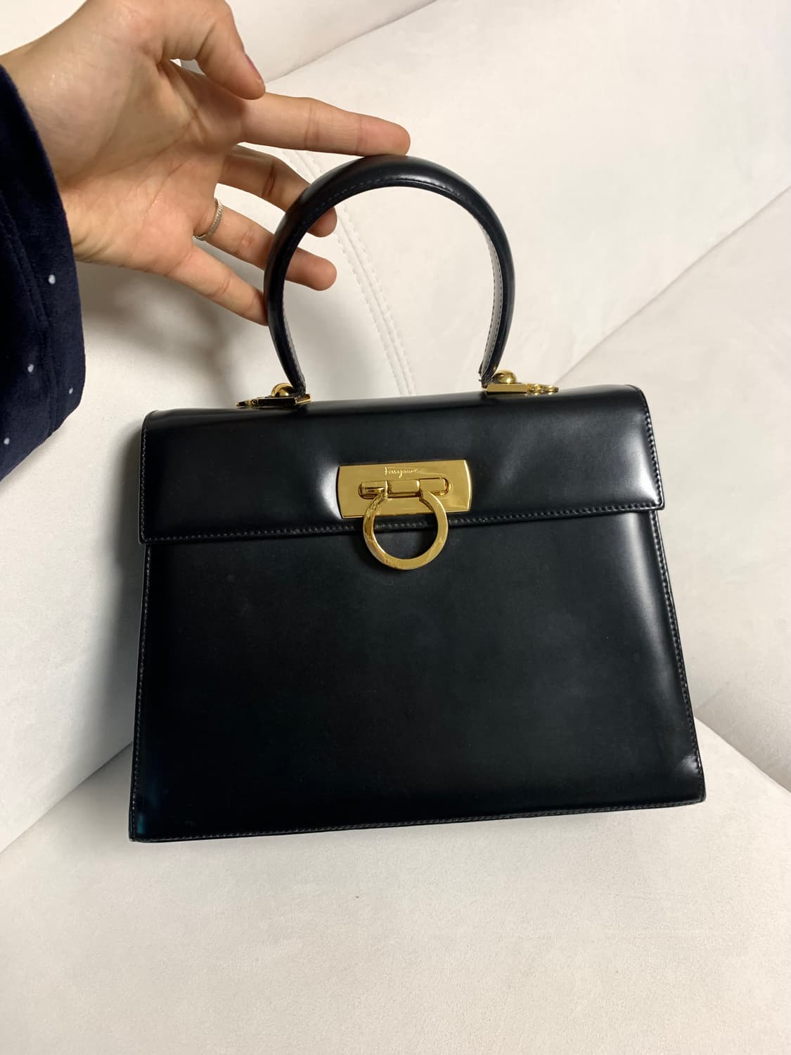 빈티지 페라가모 캘리 투웨이백 상품이미지3