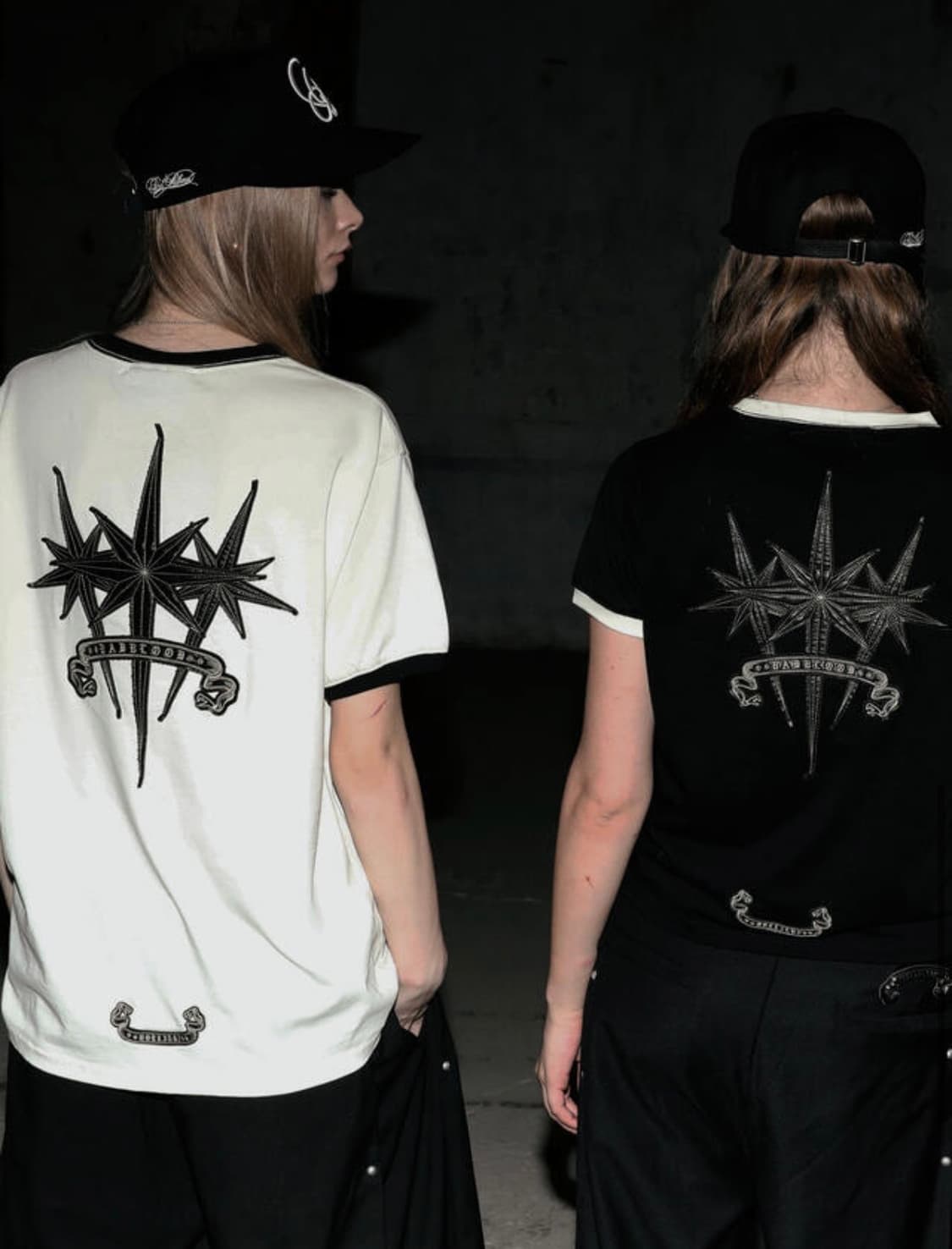 배드블러드 링거반팔티 상품이미지3