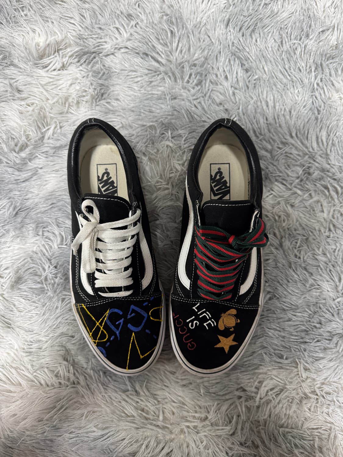 반스 구찌커스텀 신발 270 사이즈 상품이미지5