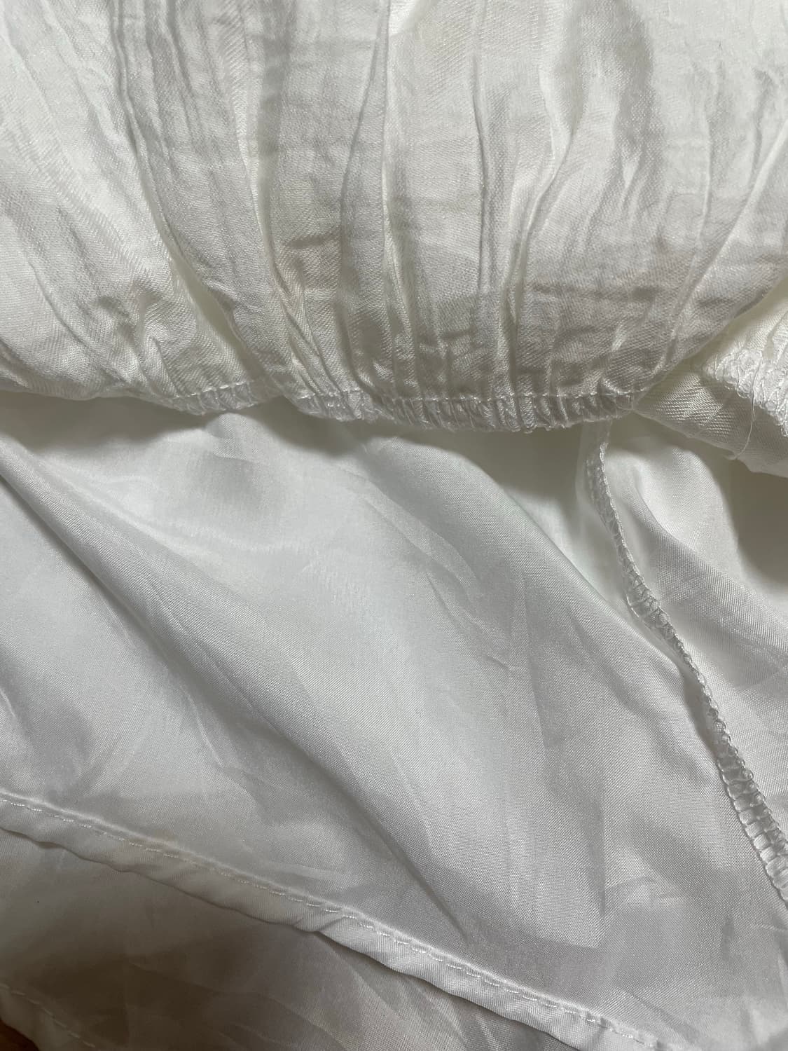 화이트 레이스 캉캉 미니 스커트 상품이미지4