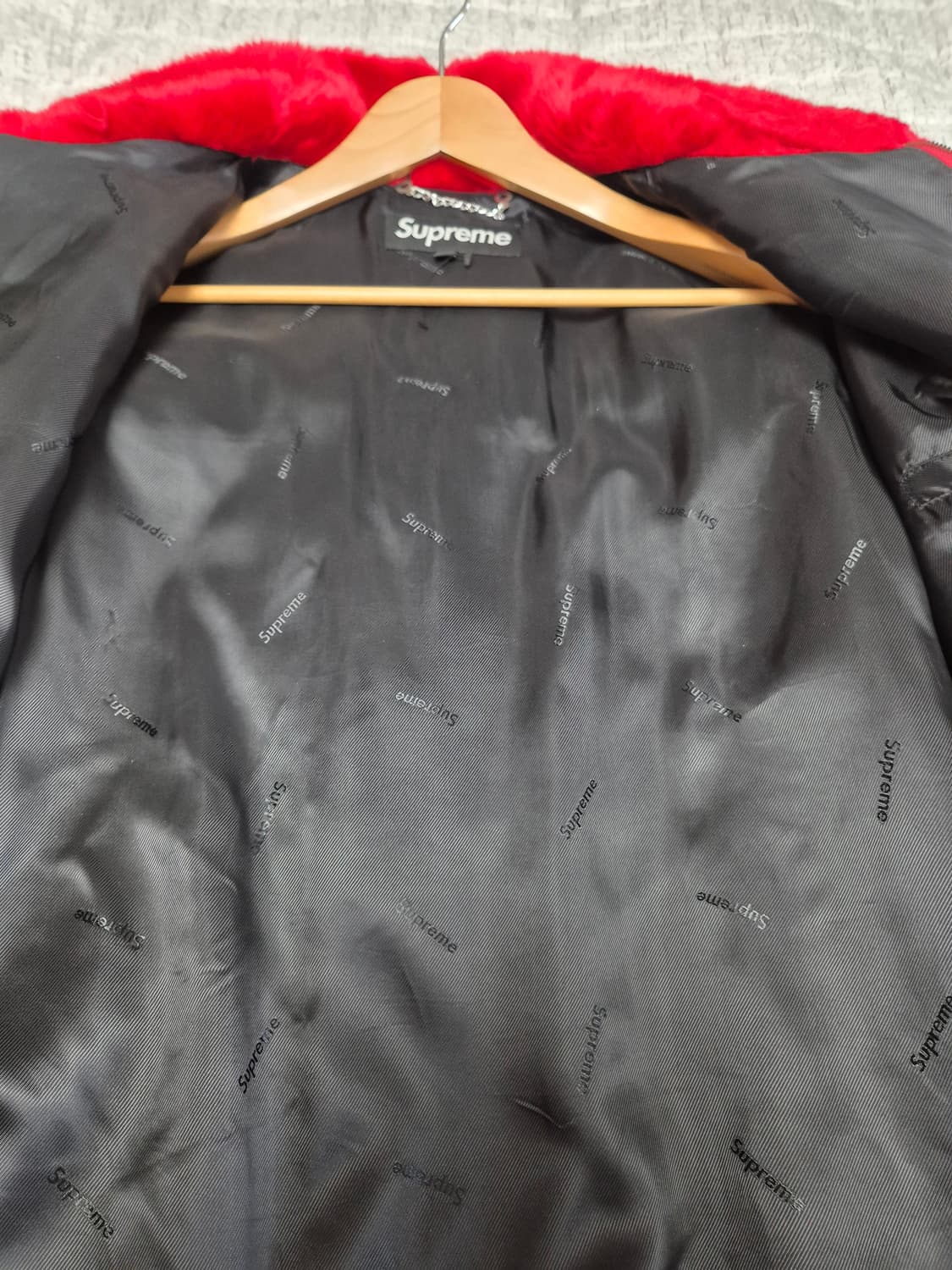L) 슈프림 퍼 자켓 상품이미지5