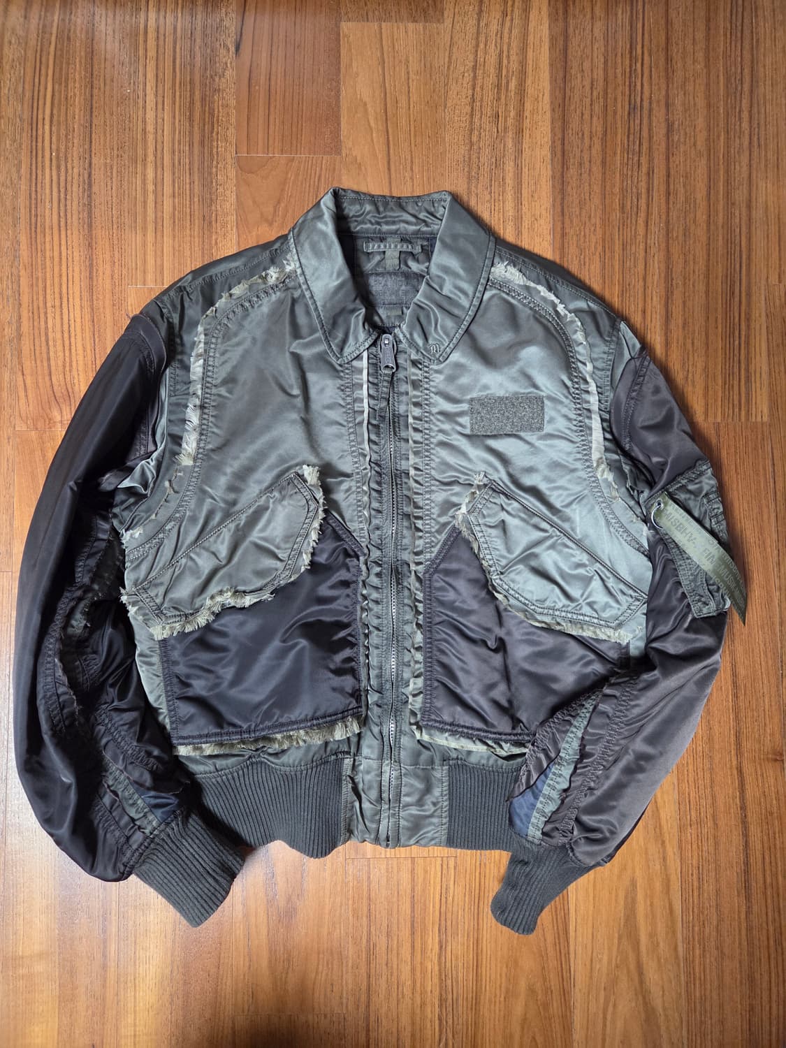 알파인더스트리 MISBHV 콜라보 항공 점퍼 상품이미지1