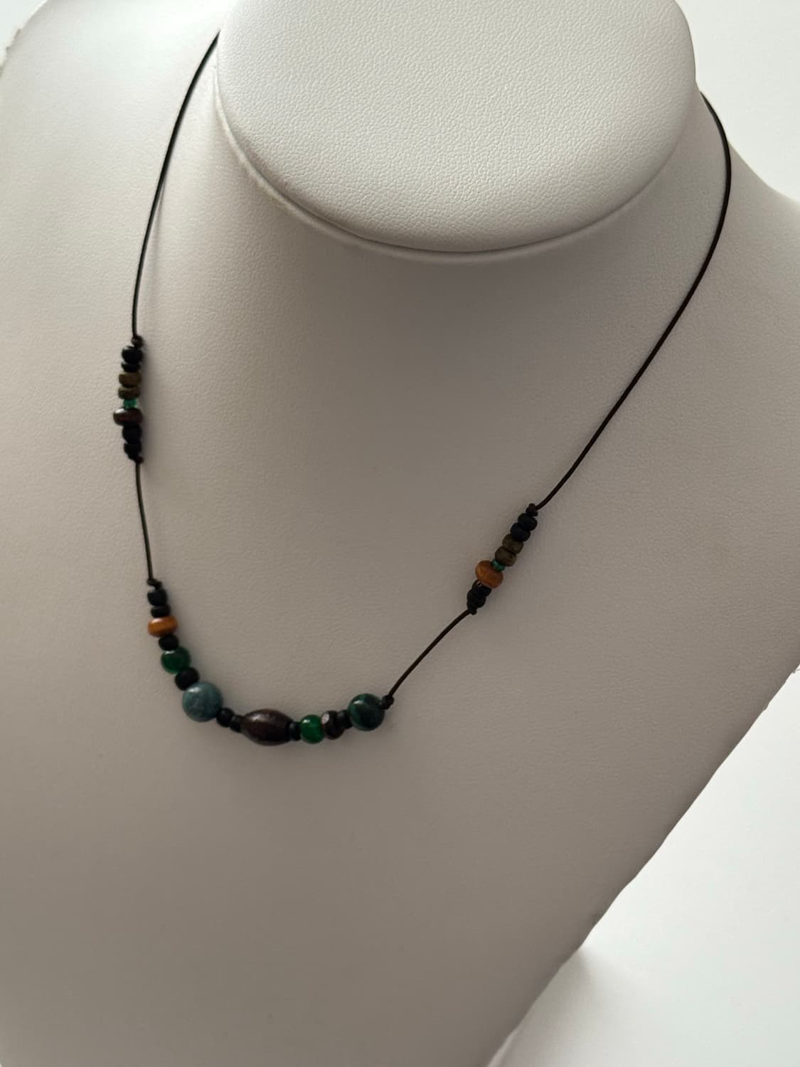 핸드메이드 매듭목걸이 비즈목걸이 상품이미지3