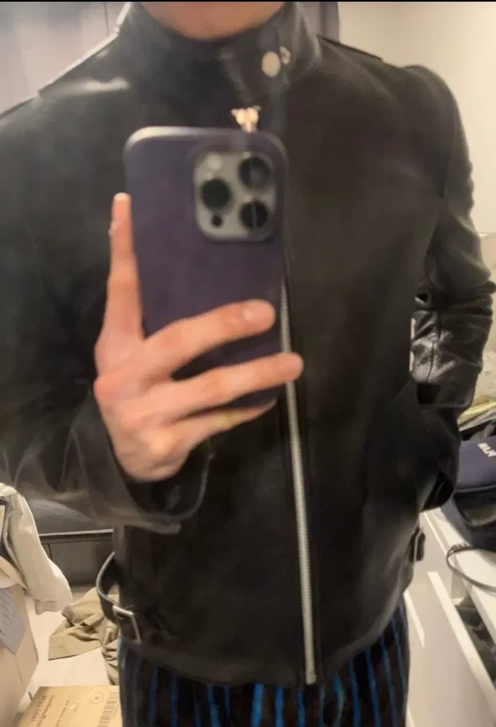 어반스터프 소가죽 레더자켓m 상품이미지3