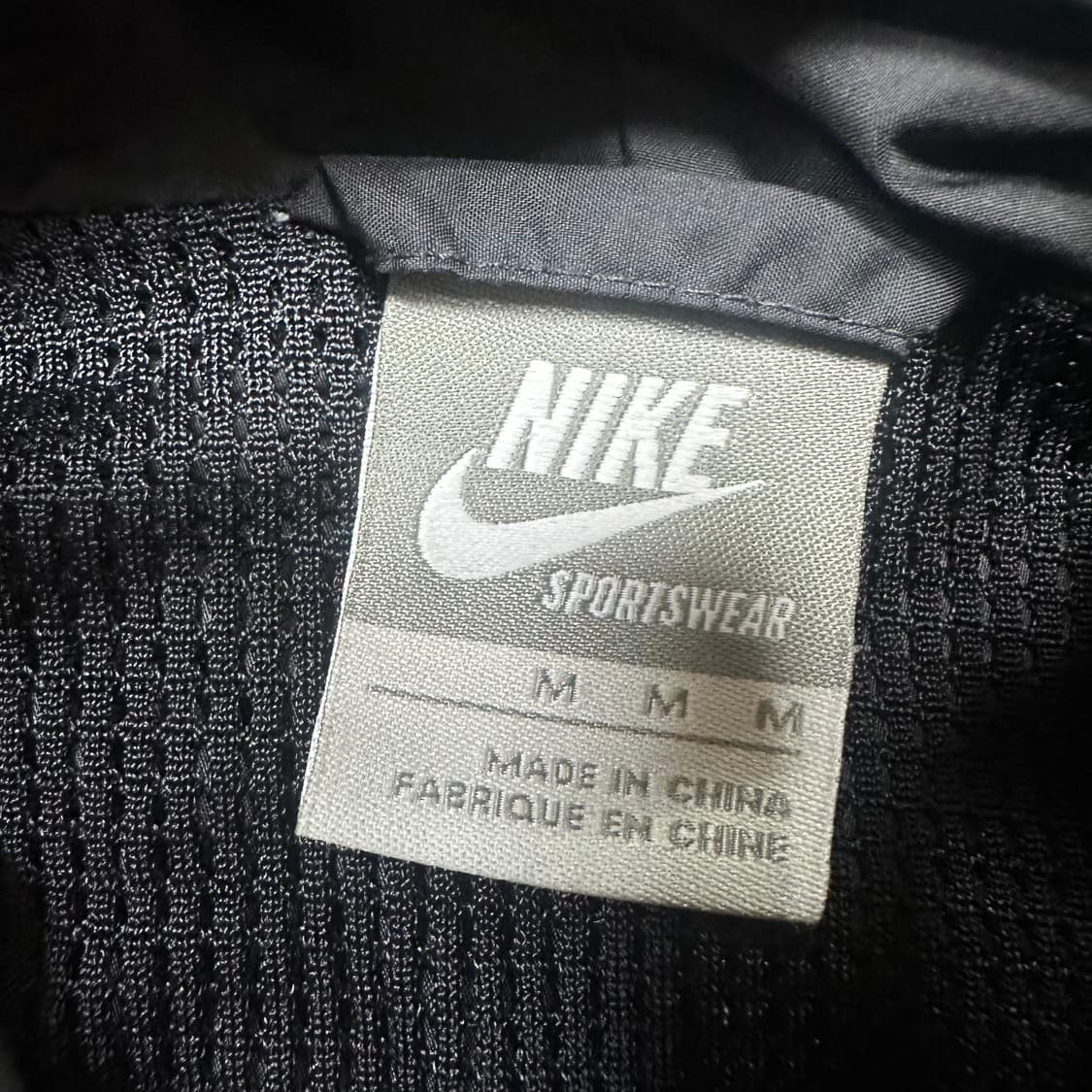 ✨ (바배) 나이키 올드스쿨 패턴 블랙 바람막이 상품이미지3