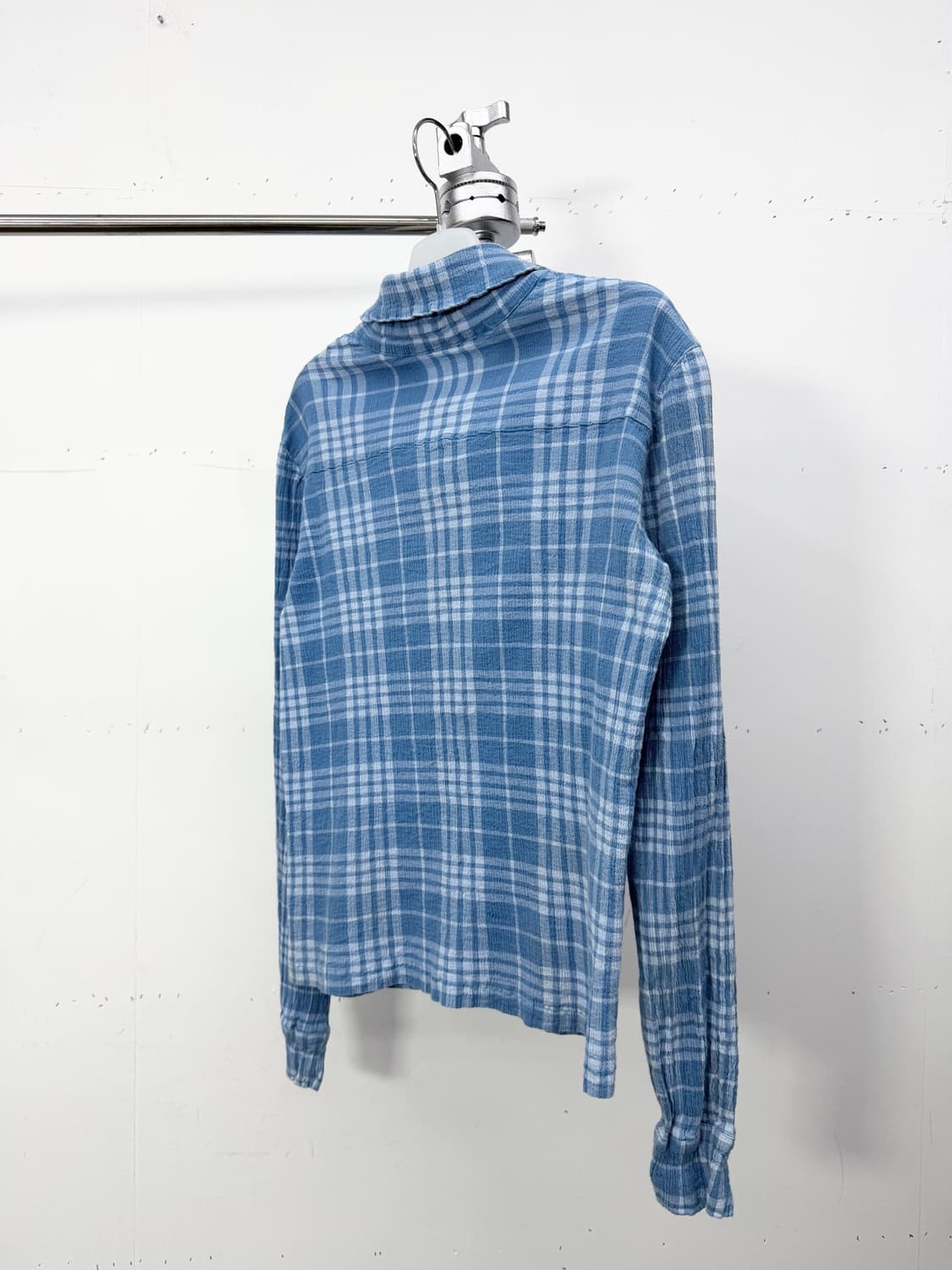 Tsumori Chisato Crinkle Check Cardigan 상품이미지2
