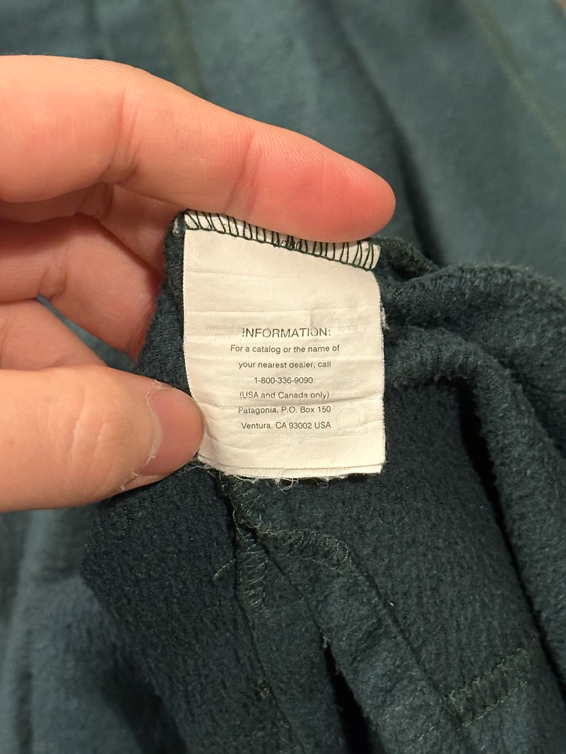 90s 파타고니아 made in USA 신칠라 스냅티 M 상품이미지5