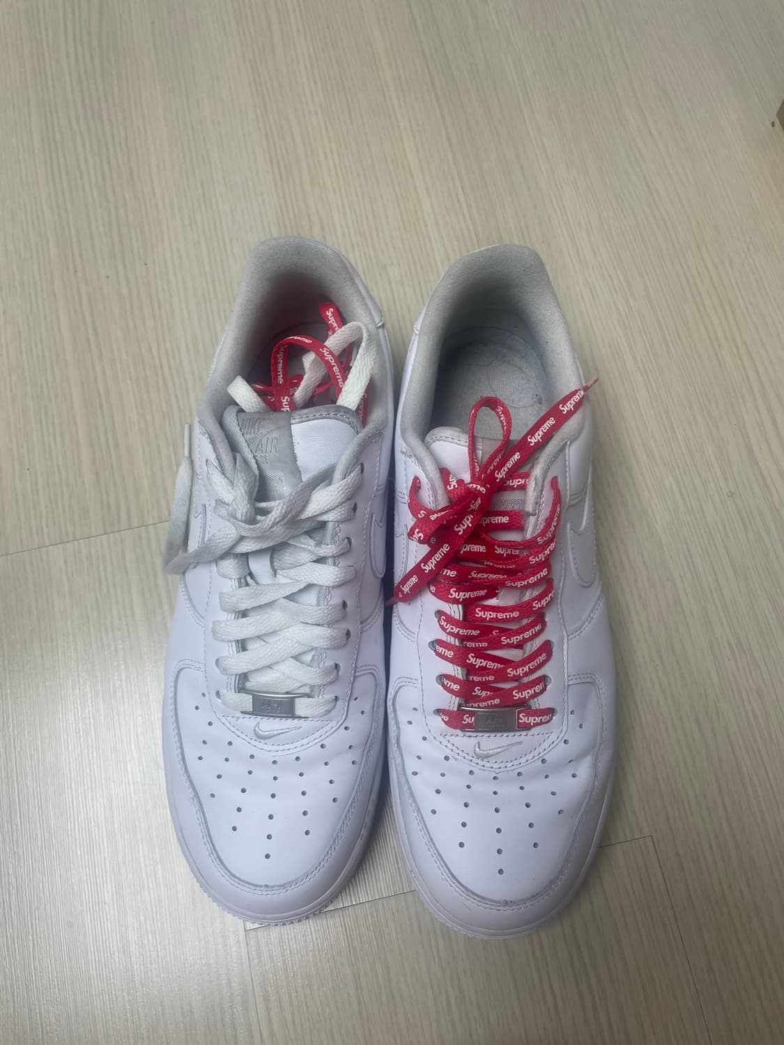 슈프림 에어포스 화이트 270 상품이미지3