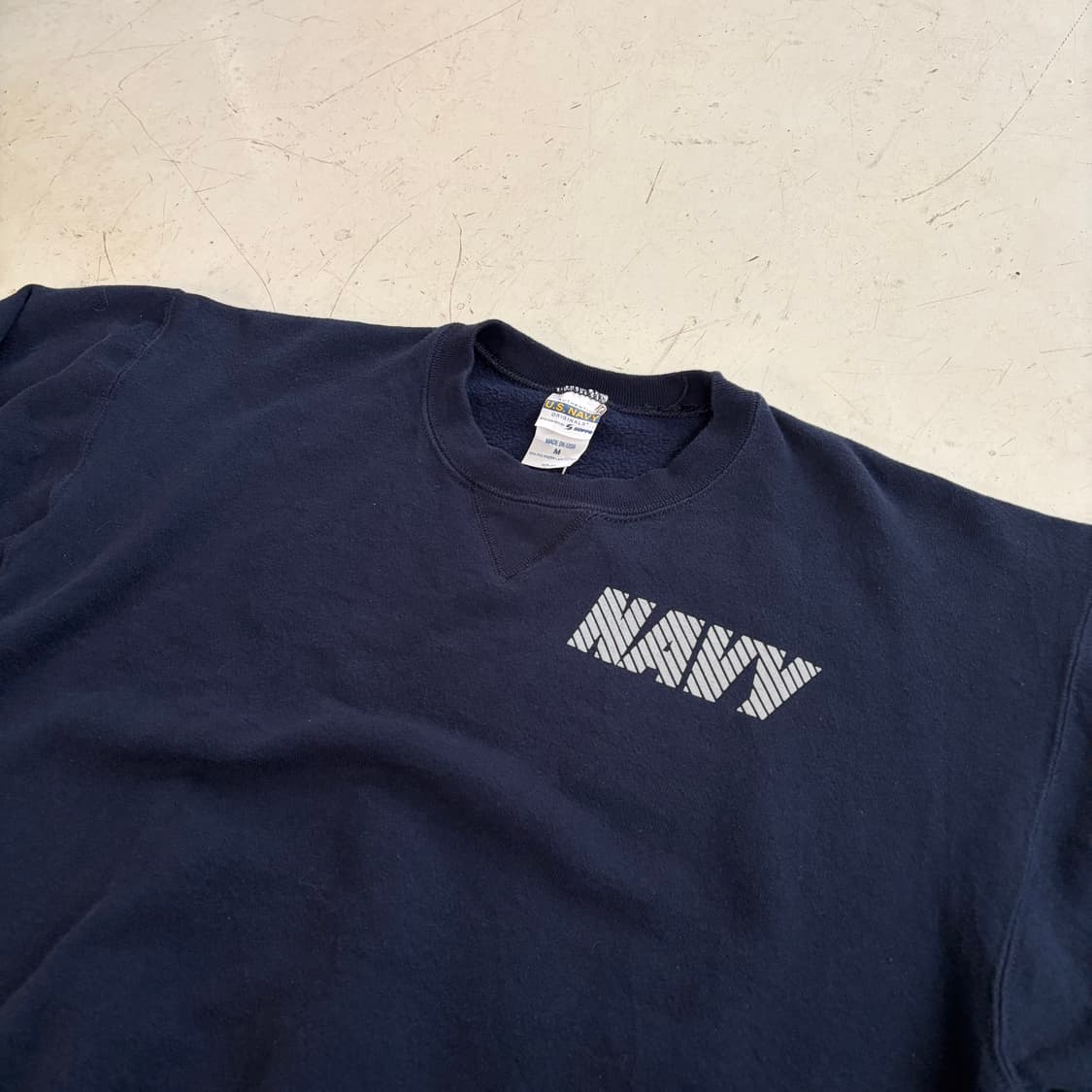 US NAVY USA OG 빈티지 스웻셔츠 M 상품이미지4