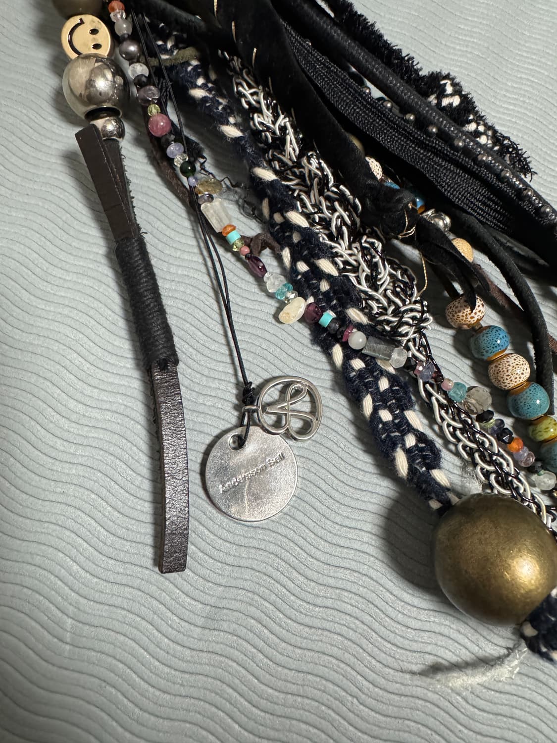 앤더슨벨 이올레틱 레더링 키체인 상품이미지3