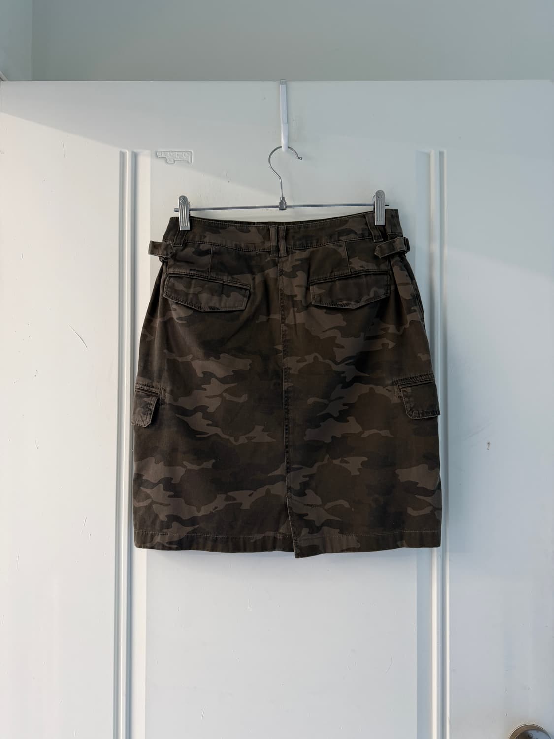 일본빈티지 카모 카고 미디스커트 상품이미지8
