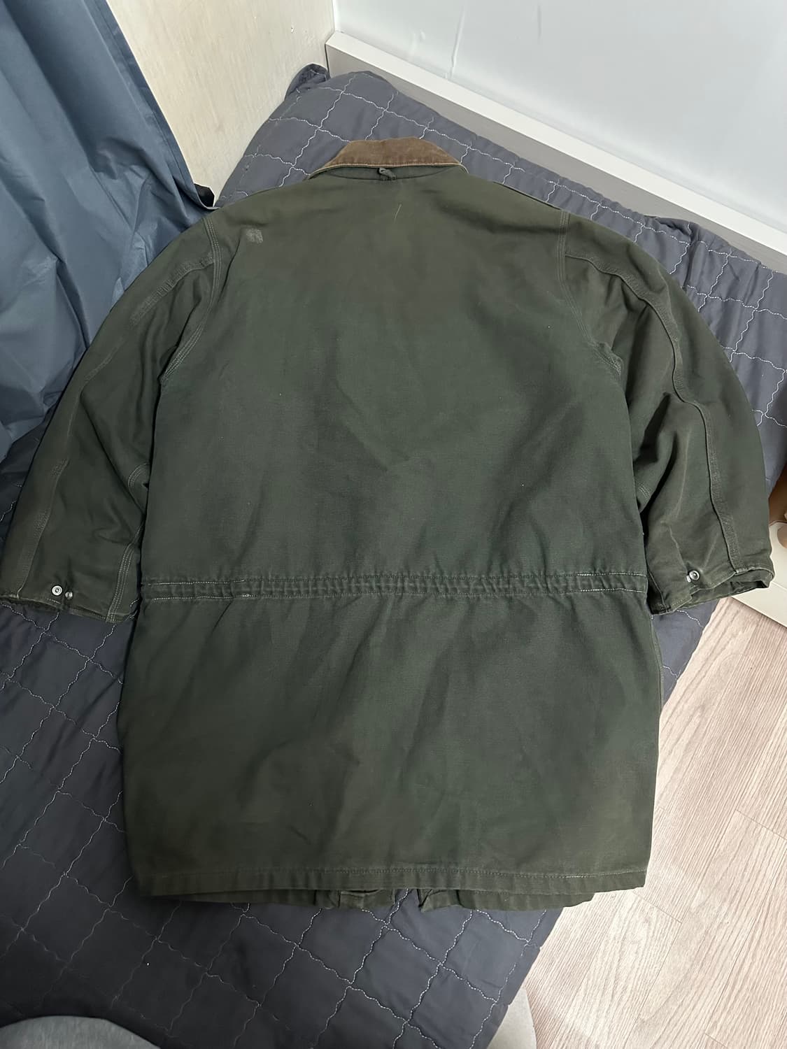 칼하트 워크 재킷 모스그린 L 상품이미지5