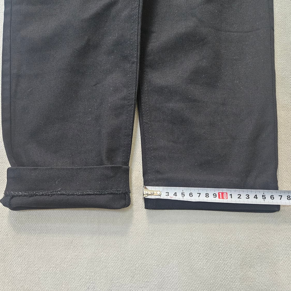 42 새상품 자라 블랙 코튼 팬츠 0330Y 상품이미지7