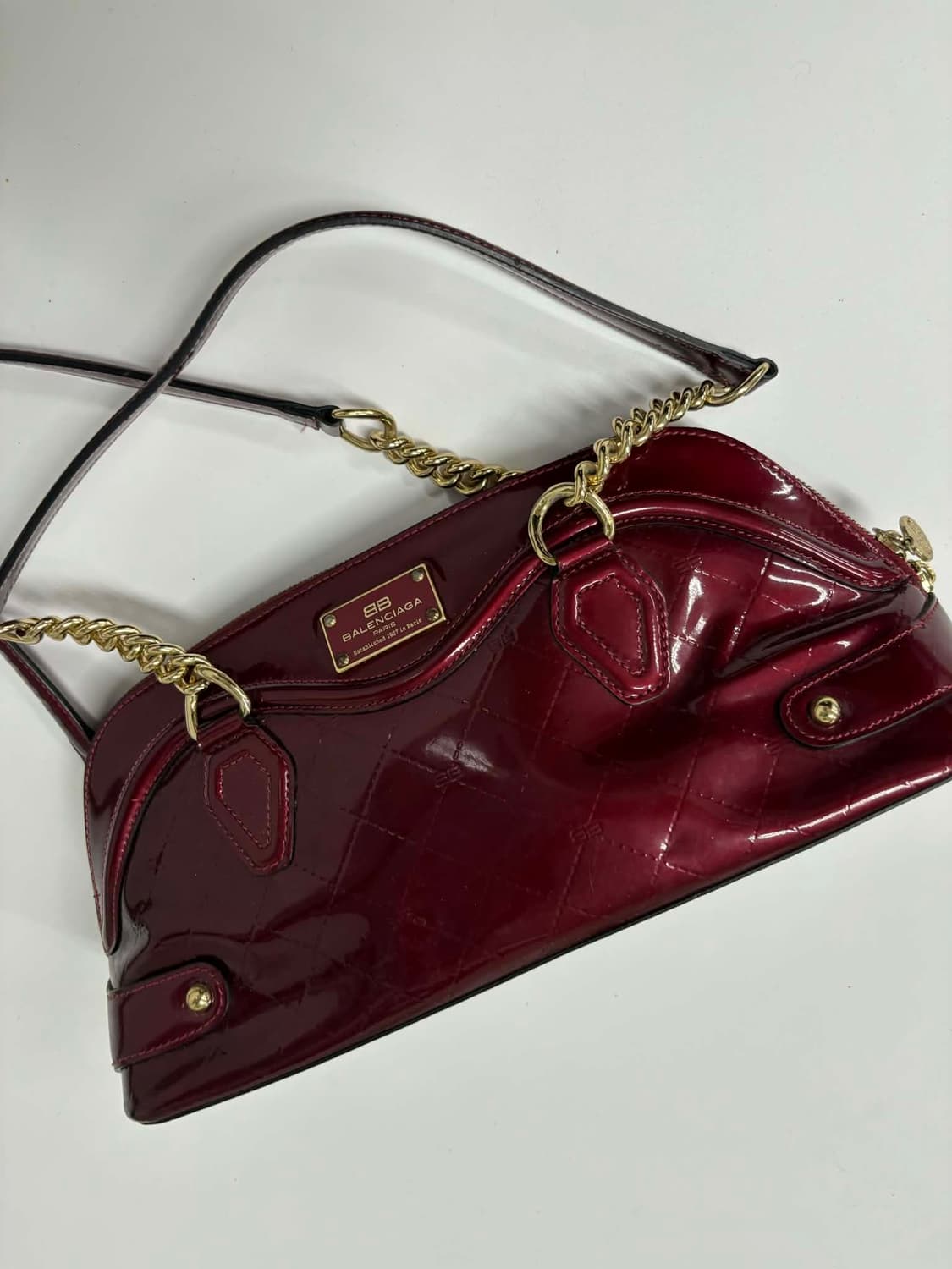 발렌시아가 페이던트 퀄팅 체인 숄더백 토트백 상품이미지1